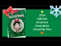 2024 Hallmark Keepsake Ornament DreamBook virtual Flip thru