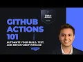 GitHub Actions 101 Simplifying Workflows with Jobs and Steps