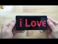 How to create LED text runs on your phone screen to confess to your lover