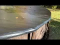 Above ground pool cover