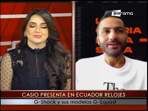 Casio presenta en Ecuador relojes G-Shock y sus modelos G-Squad