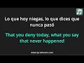 Selena - No Me Queda Más Lyrics English Translation - Dual Lyrics English and Spanish - Subtitles