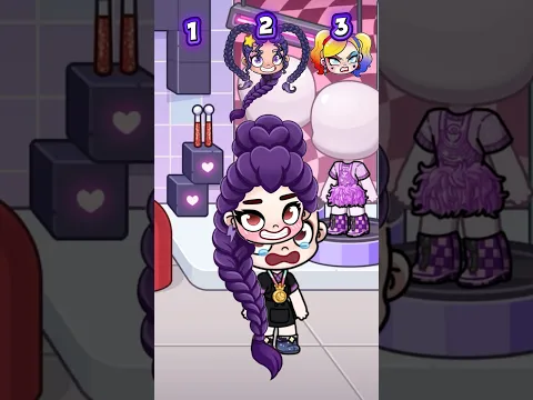 Monte a Lily Lovebraids #avatarworld #mobilifecutegames #pazu