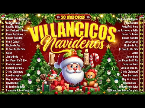 Video Thumbnail: Feliz Navidad Villancico 🤶🏻 Los 50 Mejores Villancicos Navideños 🎅 MÚSICA DE FELIZ NAVIDAD 2026