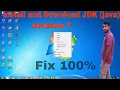How to Download and Install Java JDK on Windows 7