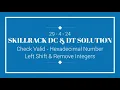 SKILLRACK DAILY CHALLENGE AND DAILY TEST SOLUTION 29-04 C Java Python