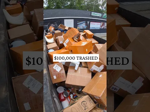 Store threw $100,000 of product in the trash instead of donating! What would you do?