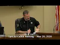 Marshall County Fiscal Court Special Called Meeting 05 26 26