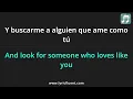 Ivan Cornejo - Baby Please Lyrics English Translation - Spanish and English Dual Lyrics