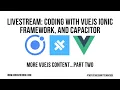 Ionic Framework VueJS - Using IonAlert Components Refs Emitting Events and Deploying