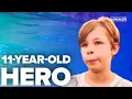 11-year-old Kentucky boy saves drowning man