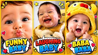 Funny Baby Moments 😂 | Laughing Baby & Cute “Baba Baba” Moments ❤️
