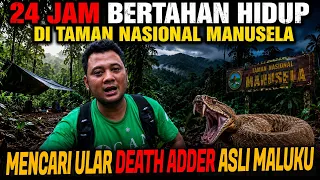 NEKAT TEROBOS HUTAN HABITAT ULAR DEATH ADDER!! PANJI PETUALANG JELAJAHI T.N MANUSELA  #part1