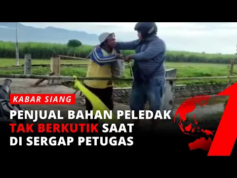 Detik-detik Polisi Sergap Pria Penyedia Bahan Peledak | tvOne