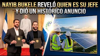 🚨 NAYIB BUKELE REVELÓ QUIEN ES SU JEFE, Y DIÓ UN HISTÓRICO ANUNCIO MILLONARIO.