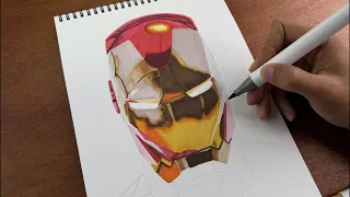 Dibujando a IronMan 🫡