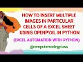 insert image in excel using python openpyxl automate excel with python Computer Coding Class