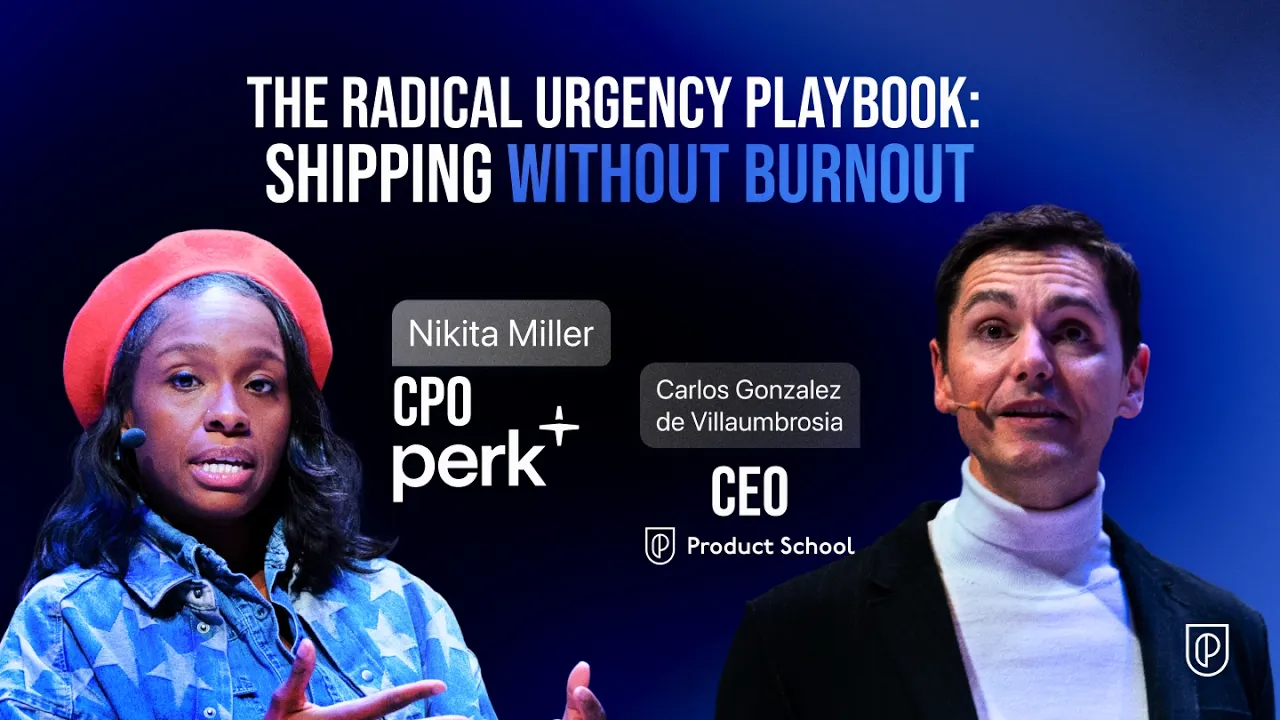 CPO at Perk | Driving Radical Urgency: How to Ship Better Products, Faster with AI - YouTube thumbnail
