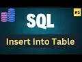 INSERT INTO Table in SQL SQL Tutorial In Hindi 5