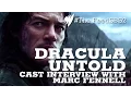 Luke Evans Charles Dance Dracula Untold Cast with Marc Fennell I The Feed