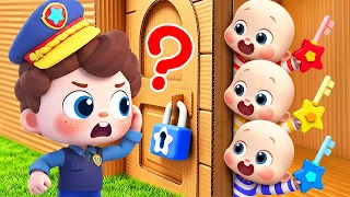 カギがあかない！？ぴったりあうのはどれ？ | けいさつごっこ | イエス！ネオ | 赤ちゃんが喜ぶ歌 | 童謡 | アニメ | 動画 | ベビーバス| BabyBus