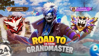 Namatin Akun Free Fire Sampai Rank Grandmaster Tapi Main Bareng Random Clash Squad Ranked - CS RANK