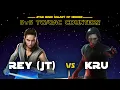 5v5 - Rey JT vs KRU FO SWGOH GAC First Order Counter