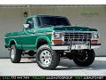 1978 Ford F-150 Ranger Lariat FOR SALE 4x4 351 V8 Dark Jade Metallic Original Documentation