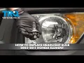 How to Replace Headlight Bulb 2003-2011 Honda Element