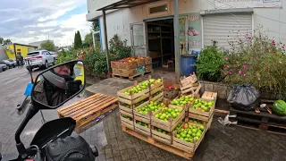 Исследую спальные районы Калининграда на мотоцикле. Здесь не бывает туристов