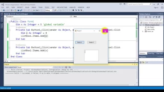 variable scope in visual basic