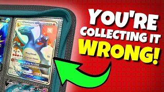 the correct way to collect pok mon cards