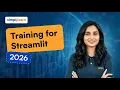 Training For Streamlit 2026 Learn Streamlit Tutorial On Streamlit For Beginners Simplilearn