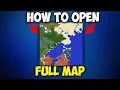 How to Open Full Map in Xaero s Map in Minecraft 1 21