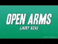 Download Lagu SZA - Open Arms (just SZA) [Lyrics]