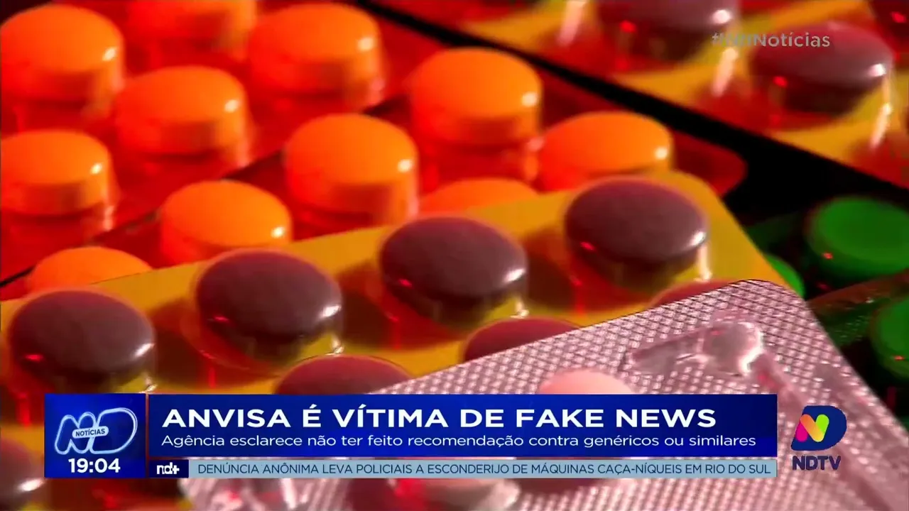 Anvisa é vítima de fake news: agência esclarece não ter feito recomendação contra genéricos