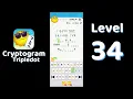Cryptogram Tripledot Level 34 Answer SolutionGuruji