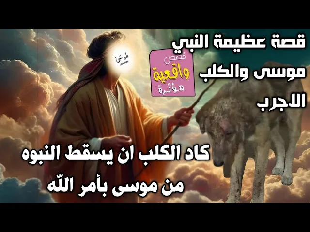 قصة النبي موسى والكلب الاجرب | كاد الكلب ان يسقط موسى من درجة النبوة | حكمة الله القوية