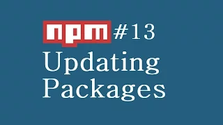 npm Tutorial for Beginners - 13
