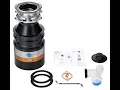 How to install replace garbage waste disposal insinkerator 45 with new model 46