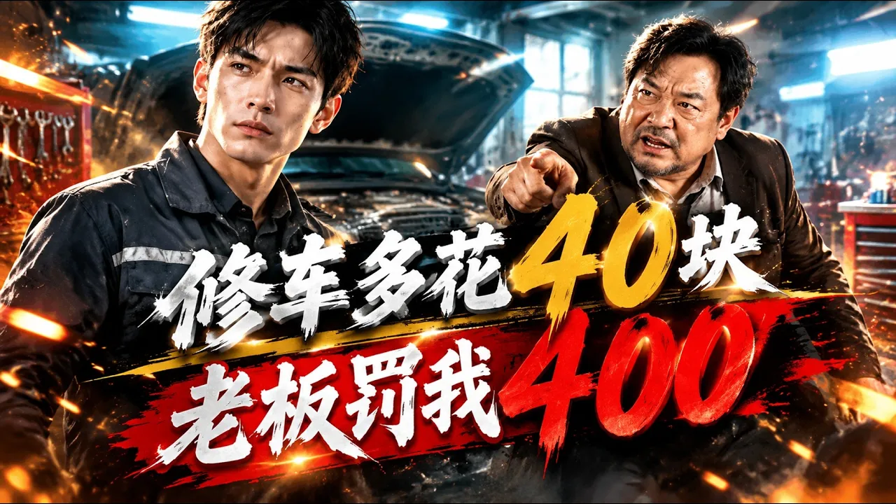 修车多花40块,老板罚我4000