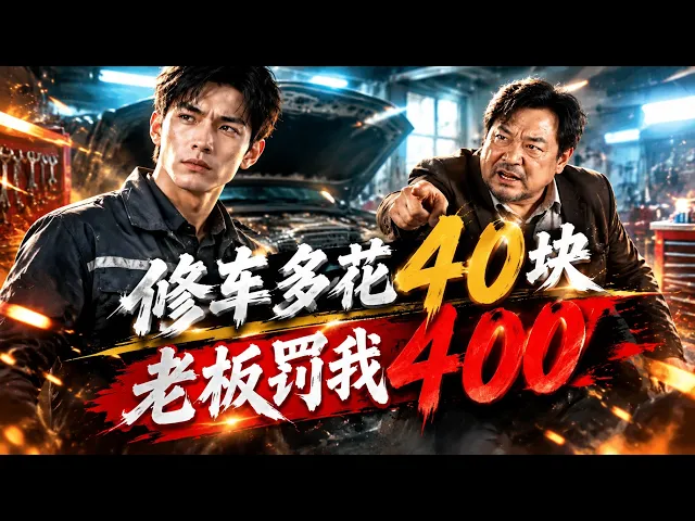 修车多花40块,老板罚我4000