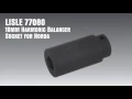 Lisle 77080 19mm Harmonic Balancer Socket for Honda