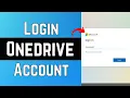 How to Login To OneDrive Account Microsoft 365 OneDrive Login Online from Computer PC 2023