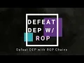 Buffer Overflow Bypass DEP using ROP
