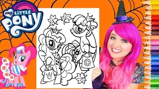 Coloring My Little Pony Halloween Coloring Page Prismacolor Pencils KiMMi THE CLOWN