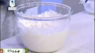 سفرة وطبلية مع الشيف هالة فهمي طريقة عمل عجينة الزلابيا 