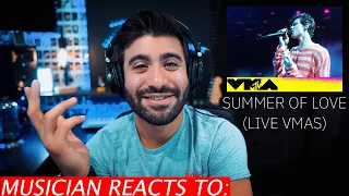 Musician Reacts To Shawn Mendes - Summer of Love (Live @ VMAs)