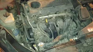 صوت طقطقة في المكينة مع دعسة البنزين 