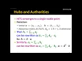 Week 8 Extensions of PageRank - Part 6 Hubs and Authorities